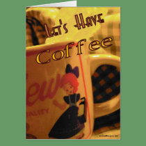 Let's Have Coffee cards