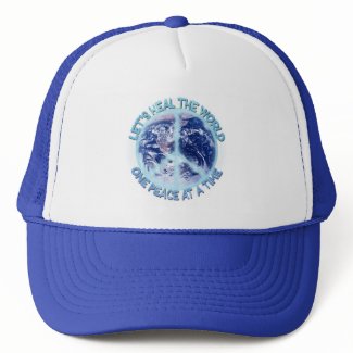 Let's heal the World hat