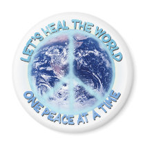 Let's heal the World magnets
