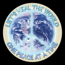 Let's heal the World stickers