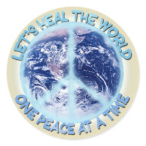 Let's heal the World stickers