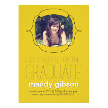 let's hear it for the graduate {2011} personalized invites