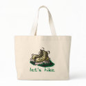 Let's Hike Green bags