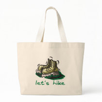 Let's Hike Green bags