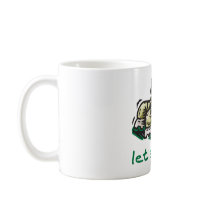 Let's Hike Green mugs