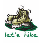 Let's Hike Green Shirts