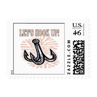 Lets Hook Up Postage Stamps
