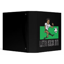 Lets Kick It Vinyl Binders