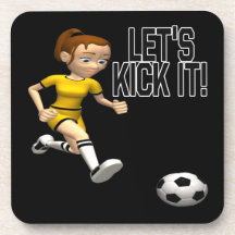 Lets Kick It Coasters