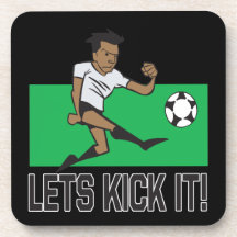 Lets Kick It Drink Coasters
