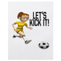 Lets Kick It Flyer Design
