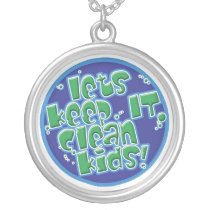 Lets KICK Polution Pendants