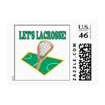 Lets Lacrosse Postage