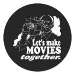 LET'S MAKE MOVIES TOGETHER stickers