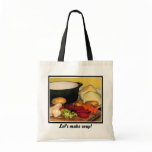 Let's make soup! canvas bag