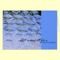 Let's meet for, wine tasting cards
