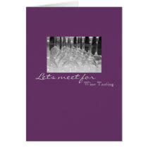 Lets meet for , Wine Tasting cards by ViolettoDesigns Lets meet for , Wine Tasting cards