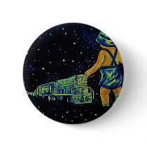 Let's Move- baby Train Pinback Buttons