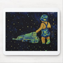 Let's Move- baby Train Mousepads