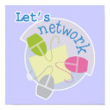 lets network computer design posters by geekme lets network computer design posters