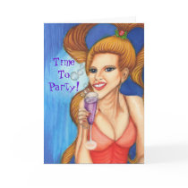 Let's Party Customizable Party Invitation