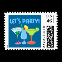 Let's Party! postage