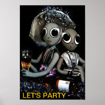Let's Party Posters