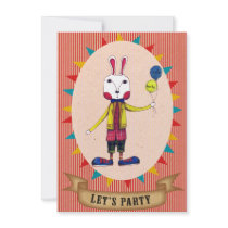 Let's Party Shawn - Invitation card