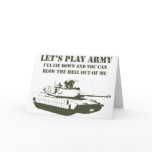 Let's Play Army Cards