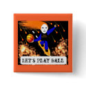 Lets Play Ball Button by DoviGirl2008 Lets Play Ball Button