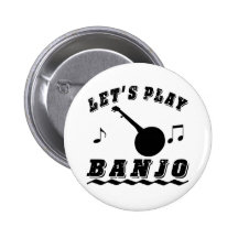 Let's Play Banjo Pins
