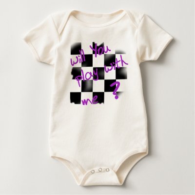 let's play chess, baby shirt by fitushka