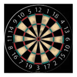 Lets Play Darts Poster