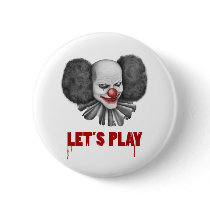 Let's Play Gift Pinback Buttons