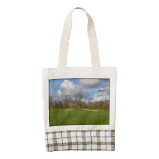 Let's Play Golf Zazzle HEART Tote Bag