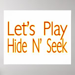 Lets Play Hide N Seek Poster