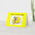 LET'S PLAY ON MOTHER'S DAY MOM zazzle_card