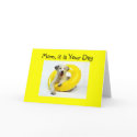 LET'S PLAY ON MOTHER'S DAY MOM zazzle_card