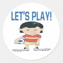 Lets Play Sticker