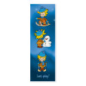Lets play! - winter - bookmark business cards by Kidsplanet Lets play! - winter - bookmark business cards