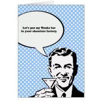 LETS PUT MY WONKA BAR IN YOUR CHOCOLATE FACTORY CARD