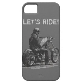 LET'S RIDE! Chopper Motorcycle Rider