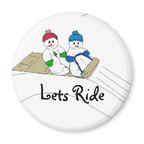 Lets Ride magnets by seashell2 Lets Ride magnets
