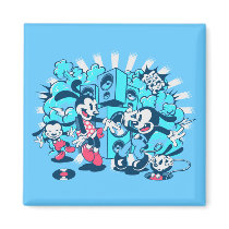 Lets Rock! Refrigerator Magnet