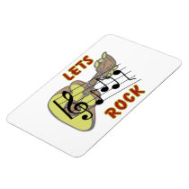 Lets Rock Premium Magnet (2) sizes