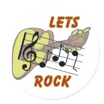 Lets Rock Sticker