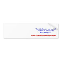 Let's Roll Bumper Sticker