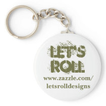 Let's Roll Key Chain