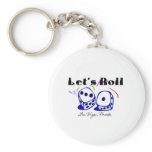 Let's Roll - Las Vegas Key Chain