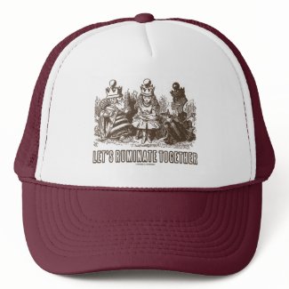 Let's Ruminate Together (Alice Red White Queens) hat